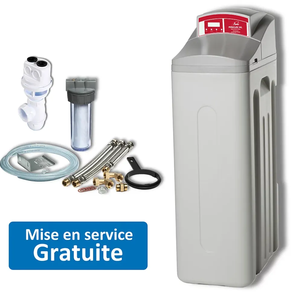 Adoucisseur Apic Pericles 34L 8 personnes (mise en service incluse)