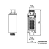 Adoucisseur d'eau Anticalcaire Antibacterien innovant IPS 100 Kalyxx MINI G 1/2" femelle (IPSKXMG12W)