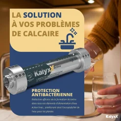 Adoucisseur d'eau Anticalcaire Antibacterien innovant IPS Kalyxx Active G1