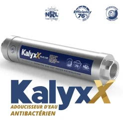 Adoucisseur d'eau Anticalcaire Antibactérien innovant IPS Kalyxx BlueLine G1/2