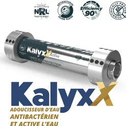 Adoucisseur d'eau Anticalcaire Antibacterien innovant IPS Kalyxx Active G1/2 " femelle (IPSKXAG12)
