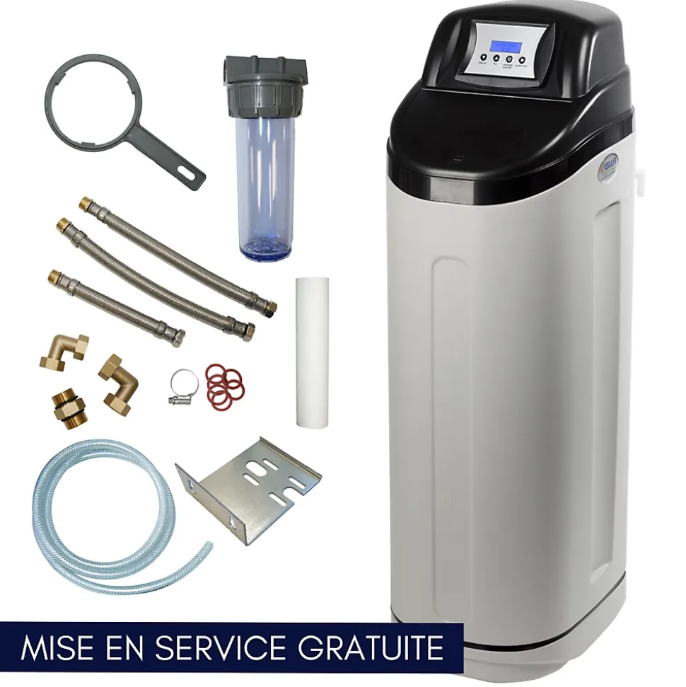 Adoucisseur d'eau Apic THETIS 22L avec Accessoires + Mise en Service Gratuite