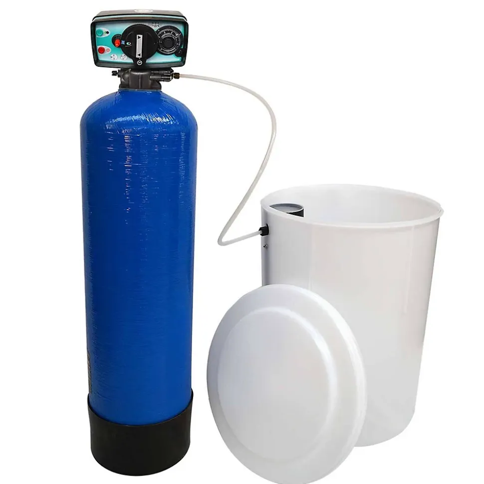 Adoucisseur D'eau Bi Bloc 50l Fleck 5600 Volumétrique Mécanique Complet Avec Accessoires