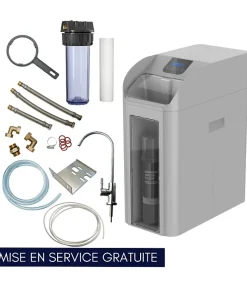 Adoucisseur d'eau filtrant