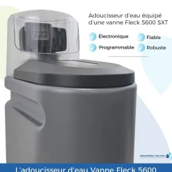 Adoucisseur D'eau 25l Fleck 5600 Sxt Complet Avec Accessoires