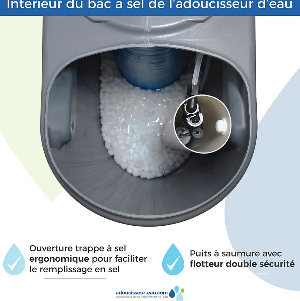 Adoucisseur D'eau 16l Fleck 5600 Sxt Complet Avec Accessoires