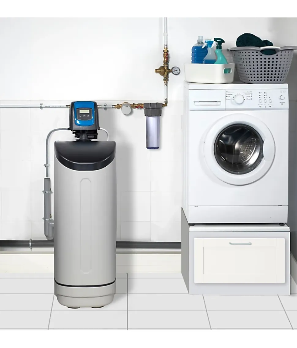 Adoucisseur d'eau 20L Vanne Fleck 5800 SXT complet avec accessoires