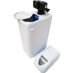 Adoucisseur D'eau 16l Vanne Fleck 5600 Sxt Complet Bac Blanc - Kit Essentiel