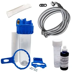 Adoucisseur D'eau 16l Vanne Fleck 5600 Sxt Complet Bac Blanc - Kit Essentiel