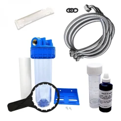 Adoucisseur D'eau 30l Vanne Fleck 5600 Mc Complet Bac Blanc - Kit Essentiel