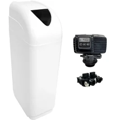 Adoucisseur D'eau 20l Vanne Fleck 5600 Sxt Bac Blanc