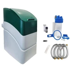 Adoucisseur D'eau Sans électricité Kube 17l Vanne Volumétrique Mécanique - Complet Avec Accessoires