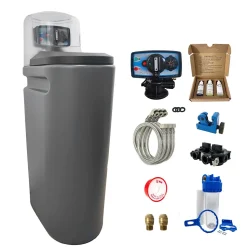 Adoucisseur Eau 30L Fleck 5600 MC Mécanique Chronométrique Complet Avec Accessoires Fabriqué En France