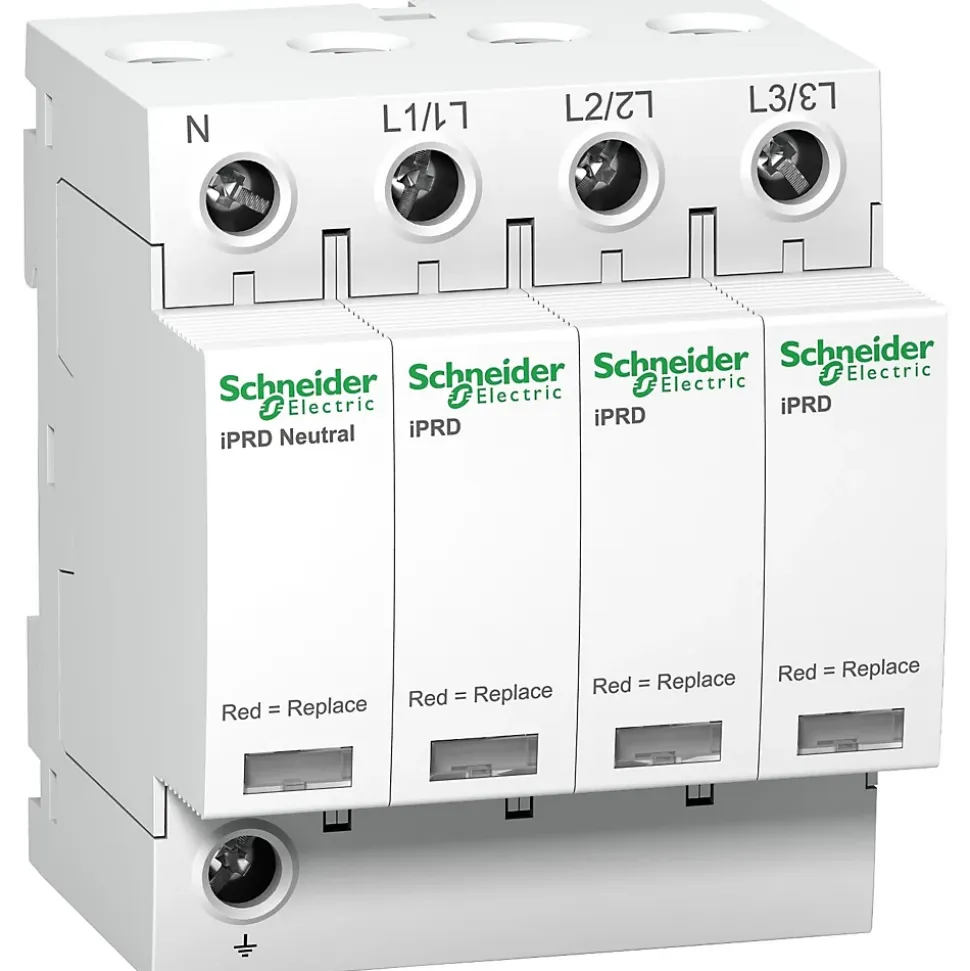 A9l20600 Schneider - Parafoudre Triphasé + Neutre De Type 2 - Iprdr20 - 20ka