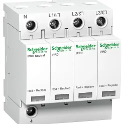 A9l65601 Schneider - Parafoudre Triphasé + Neutre De Type 2 Iprd65r - 65ka - Report De Signalisation