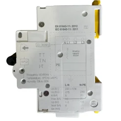 A9l16618 Schneider - Parafoudre Triphasé + Neutre De Type 2 Autoprotégé - 10ka - Report De Signalisation
