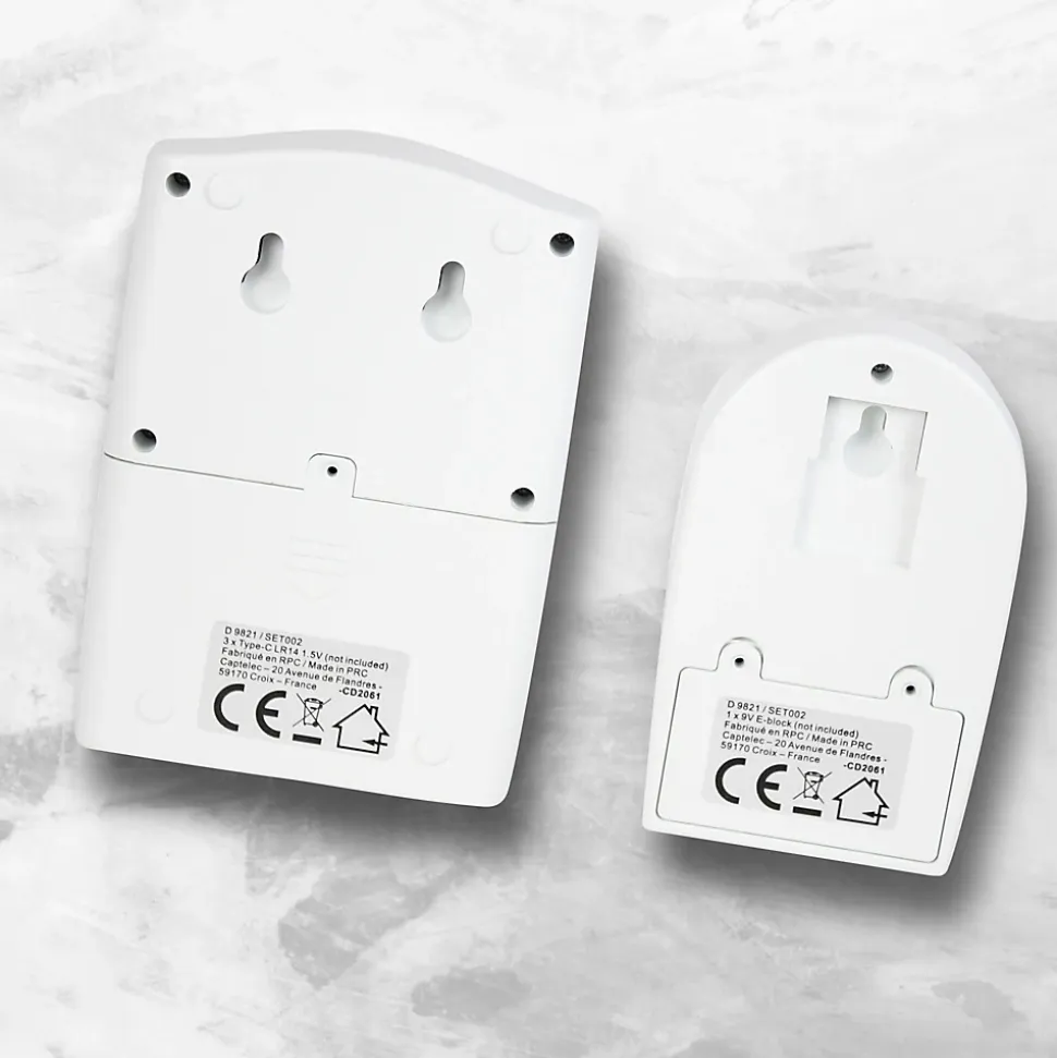 Alarme FISHTEC Détecteur de Présence - Carillon - 90 dB