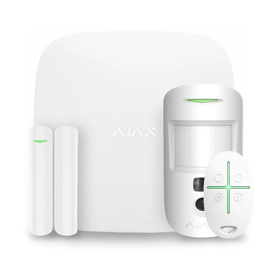 Alarme Maison Ajax Hub 2 Plus Blanc - Kit 1