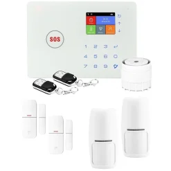 Alarme maison connectée 4G wifi et gsm amazone - lifebox - kit2