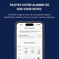 Alarme maison sans fil avec écran tactile 7'' AM351 livrée avec 2 caméras Full HD et 12 accessoires - Sans abonnement
