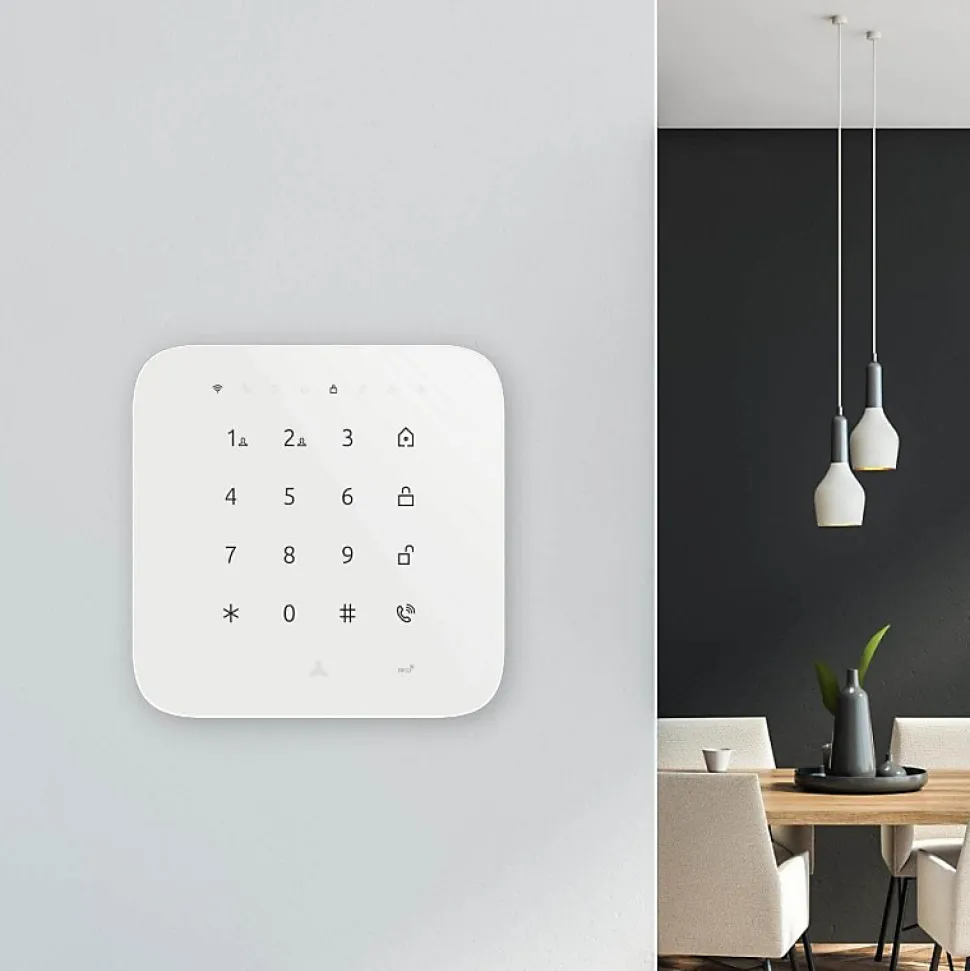 Alarme maison sans fil wifi et gsm 4G connectée Casa avec sirène extérieure - kit 7