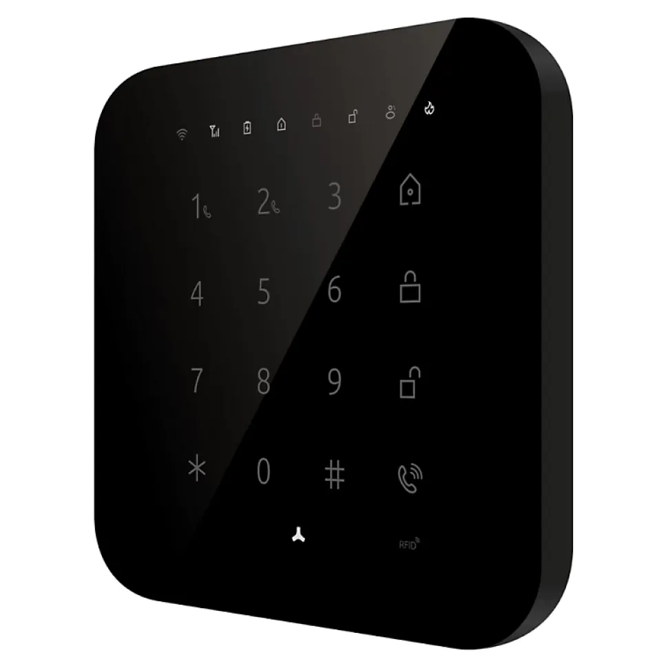 Alarme maison wifi et gsm 4G sans fil connectée Casa Noire avec 2 caméras double objectif - kit 1