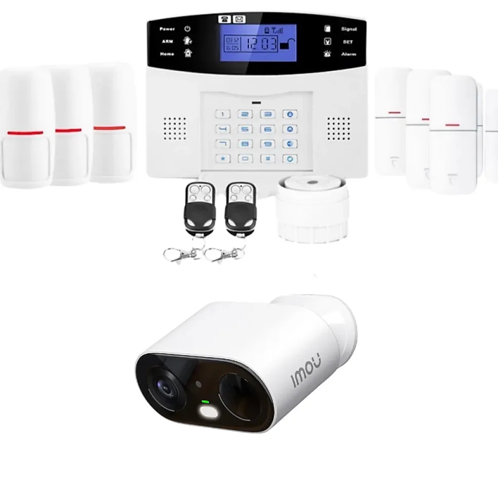 Alarme sans fil pour appartement avec levée de doute lifebox evolution kit connecté 3