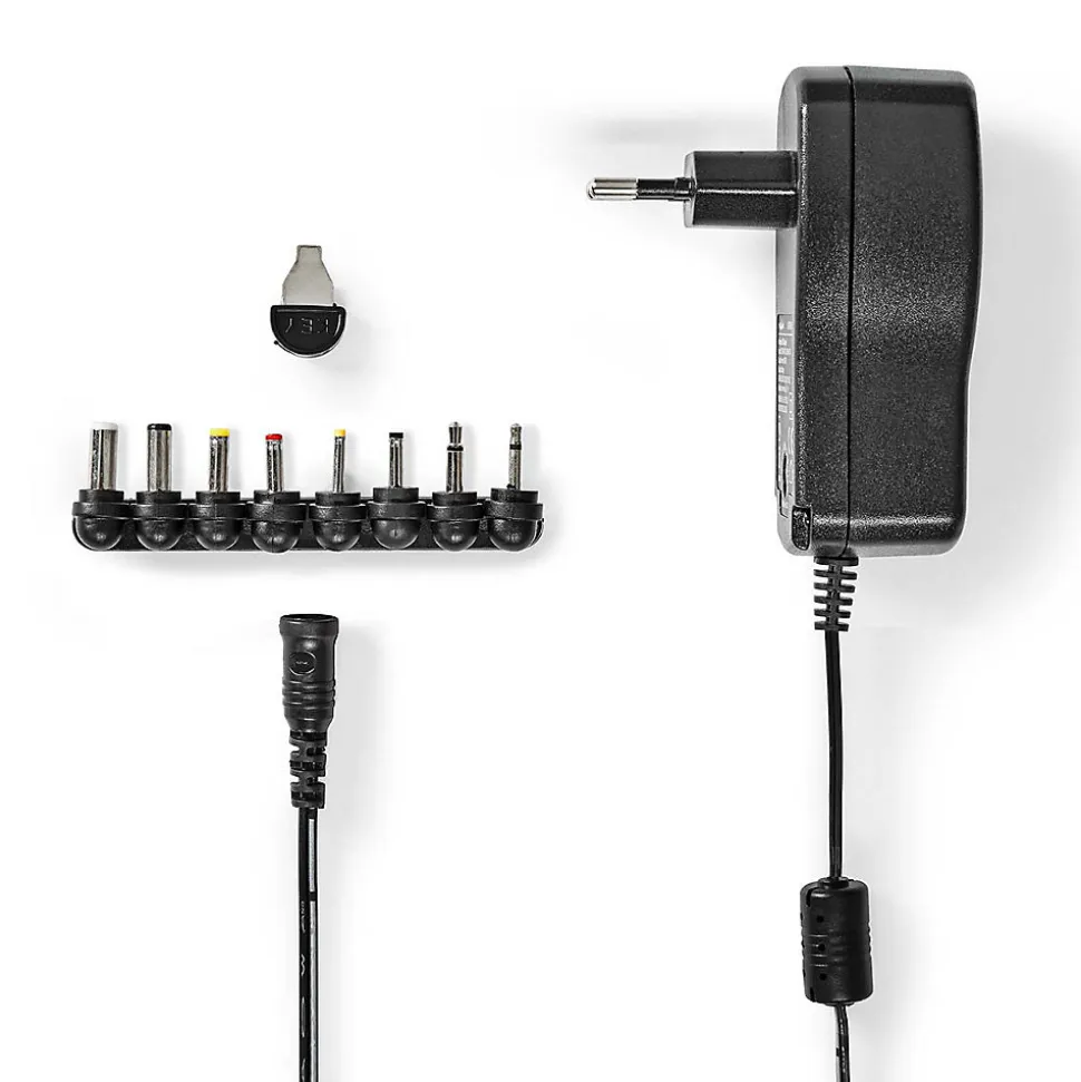 Alimentation 3 à 12V 1.5A - 8 embouts NEDIS