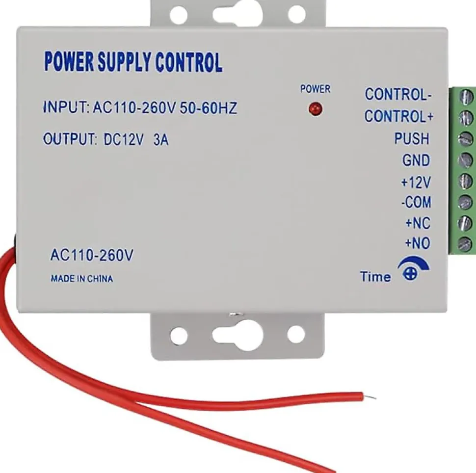 Alimentation temporisée en 12VDC