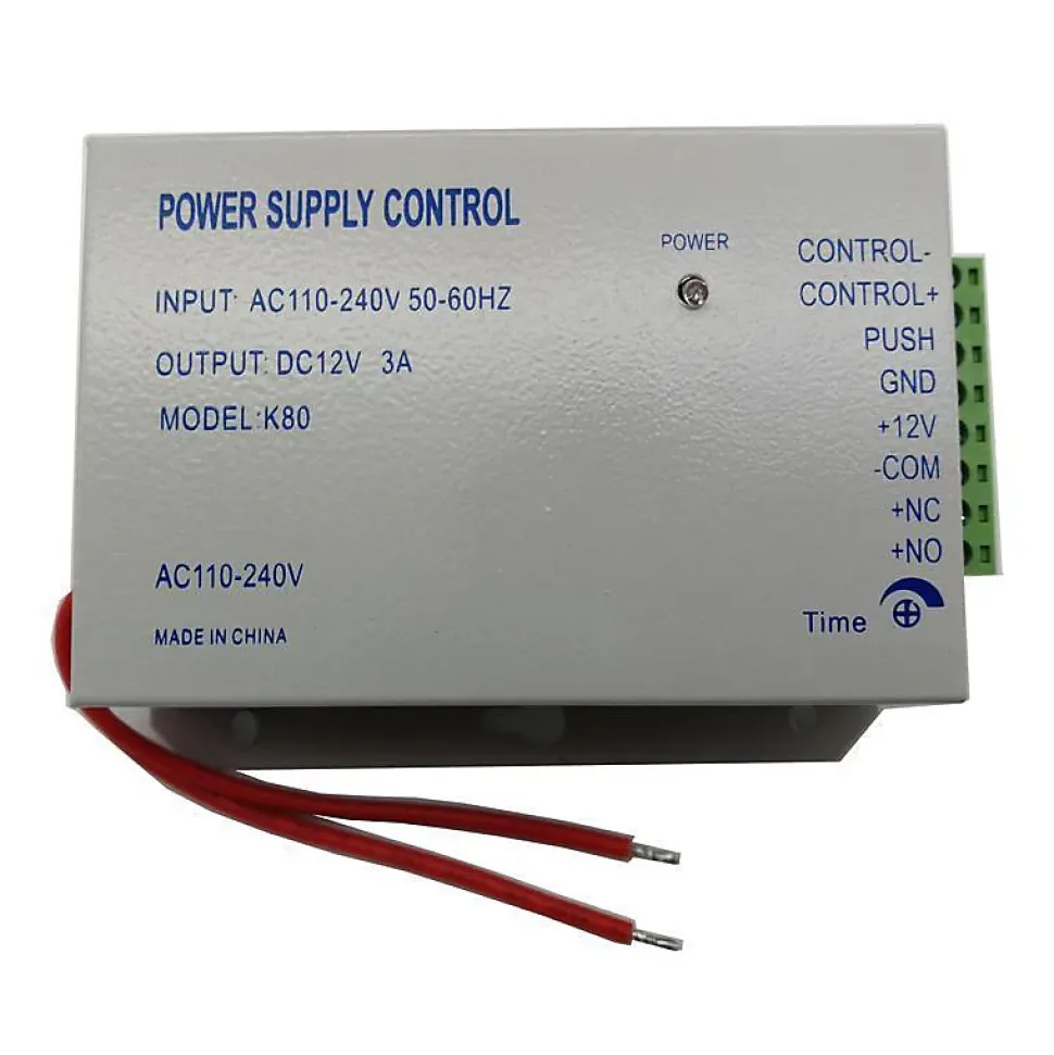 Alimentation 230v / 12v 3a avec relais temporisée