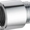 Allonge robinet chromé 25 mm 15 x 21