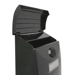 AMIG - Boîte aux lettres 7 - 345 x 240 x 105 mm - Plastique - Noir
