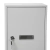 AMIG - Boîte aux lettres 5 - 400 x 250 x 100 mm - Acier - Blanc