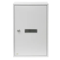 AMIG - Boîte aux lettres 5 - 400 x 250 x 100 mm - Acier - Blanc