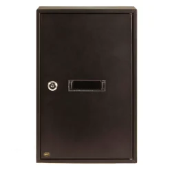 AMIG - Boîte aux lettres 5 - 400 x 250 x 100 mm - Acier - Noir