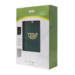 AMIG - Boîte aux lettres 2 - 400 x 250 x 100 mm - Acier - Vert