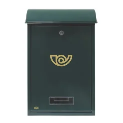AMIG - Boîte aux lettres 2 - 400 x 250 x 100 mm - Acier - Vert