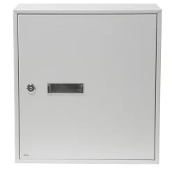 AMIG - Boîte aux lettres 6 - 400 x 360 x 100 mm - Acier - Blanc