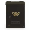 AMIG - Boîte aux lettres 2 MINI - 295 x 210 x 62 mm - Acier - Noir