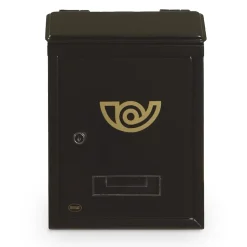 AMIG - Boîte aux lettres 2 MINI - 295 x 210 x 62 mm - Acier - Noir