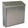 AMIG - Boîte aux lettres 3 INOX - 370 x 360 x 100 mm - Acier inoxydable - Inoxydable
