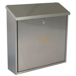AMIG - Boîte aux lettres 3 INOX - 370 x 360 x 100 mm - Acier inoxydable - Inoxydable