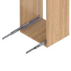 AMIG - Coulisse pour tiroir à bille 35 - 500 x 45 mm - Acier - Zingué