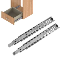 AMIG - Coulisse pour tiroir à bille 35 - 500 x 45 mm - Acier - Zingué