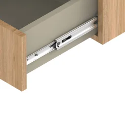 AMIG - Coulisse pour tiroir à bille 35 - 500 x 45 mm - Acier - Zingué