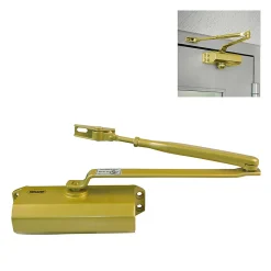 AMIG - Ferme-porte 777 - Force 2/3/4 - Aluminium - Or