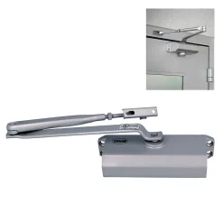 AMIG - Ferme-porte 777 - Force 2/3/4 - Aluminium - Argent