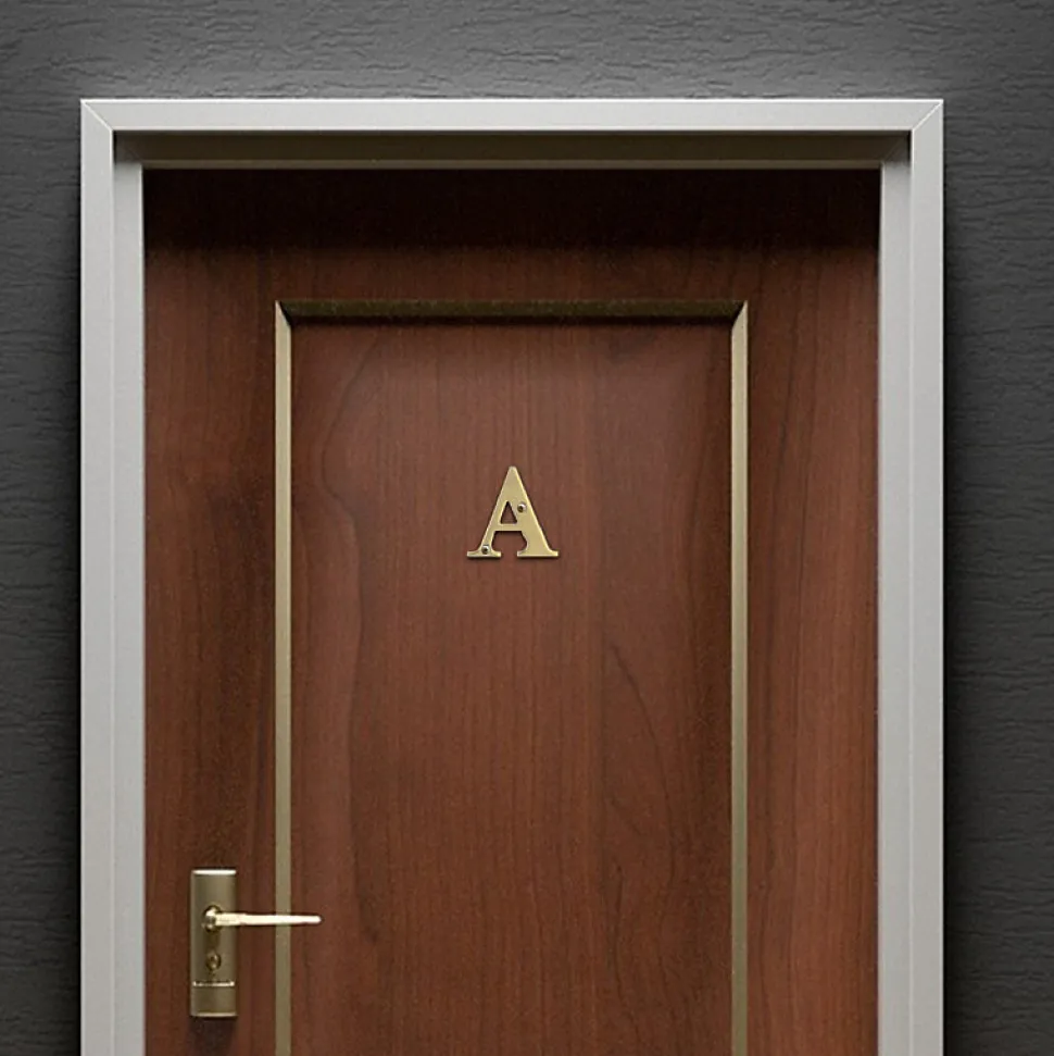 AMIG - Lettres laiton - 4'' - 100 mm - Laiton - Poli