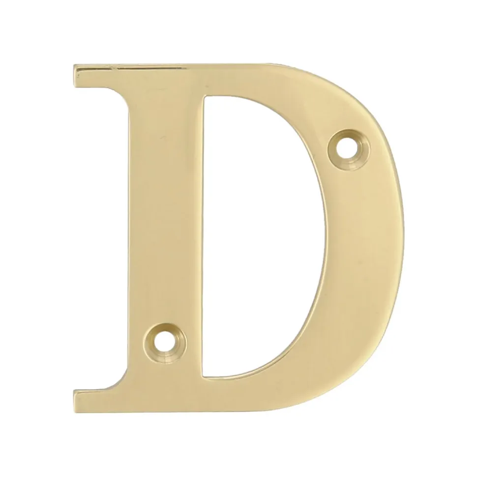 AMIG - Lettres laiton - 4'' - 100 mm - Laiton - Poli