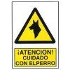 AMIG - Panneau de danger 10030 - 300 x 450 mm - Polyéthylène